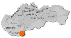 Štúrovo mapa